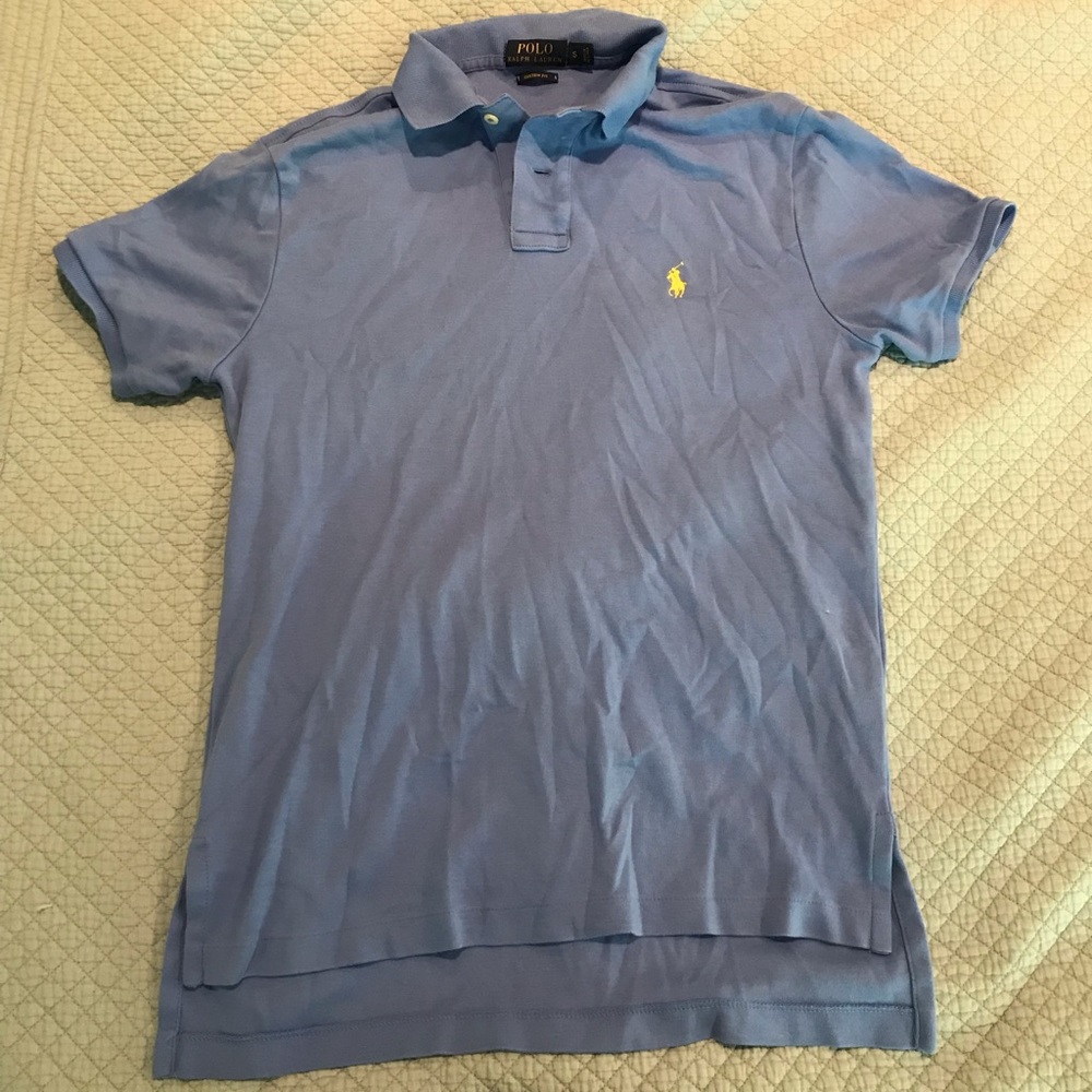 Carolina blue Polo collared shirt